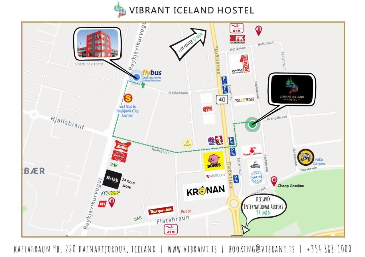 Vibrant Iceland Hostel Hafnarfjörður Exteriör bild